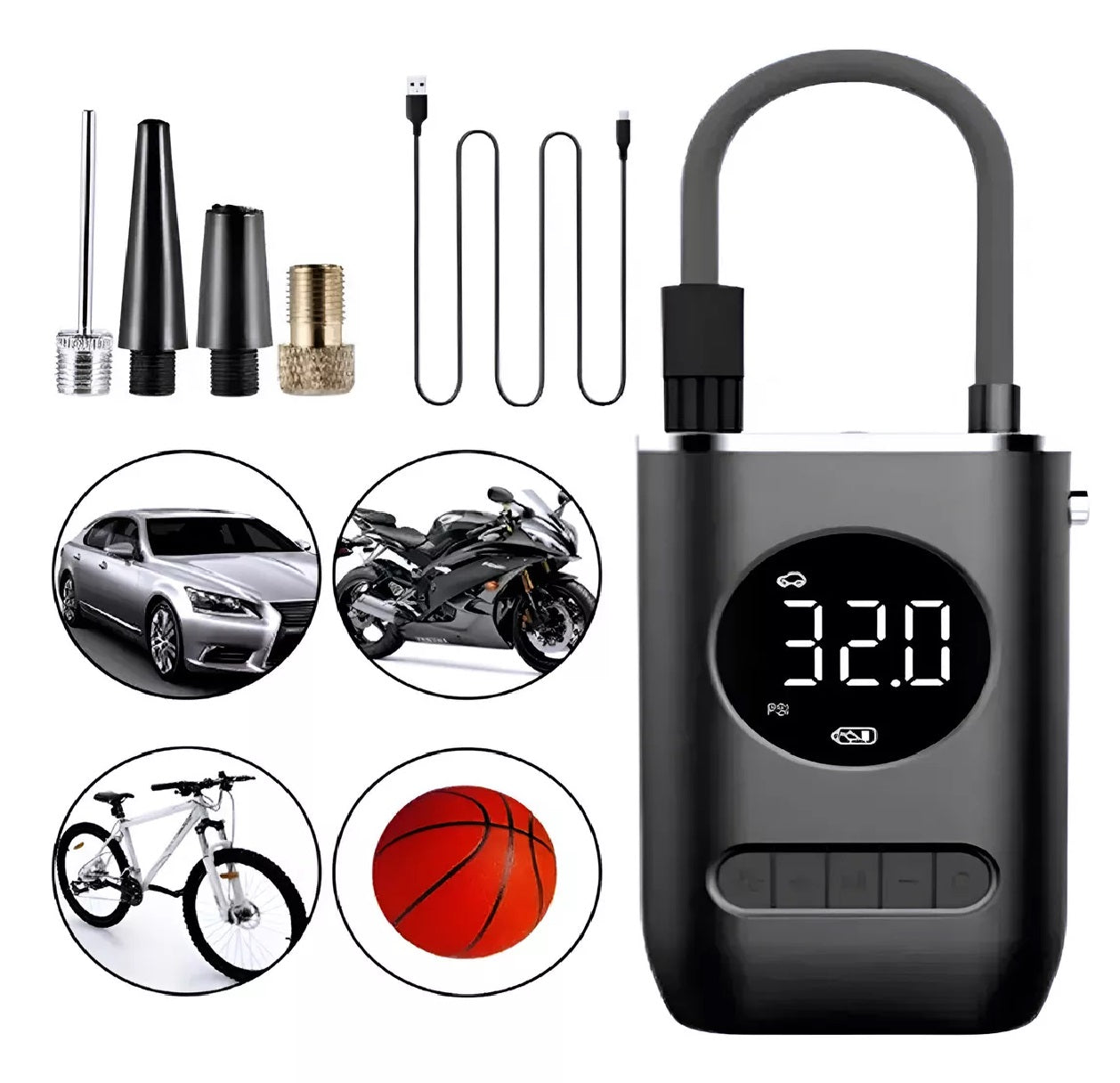 Compresor de Aire Portátil🚗✔️