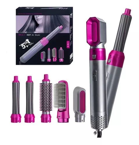 Cepillo 5 en 1😍💇‍♀️✔️