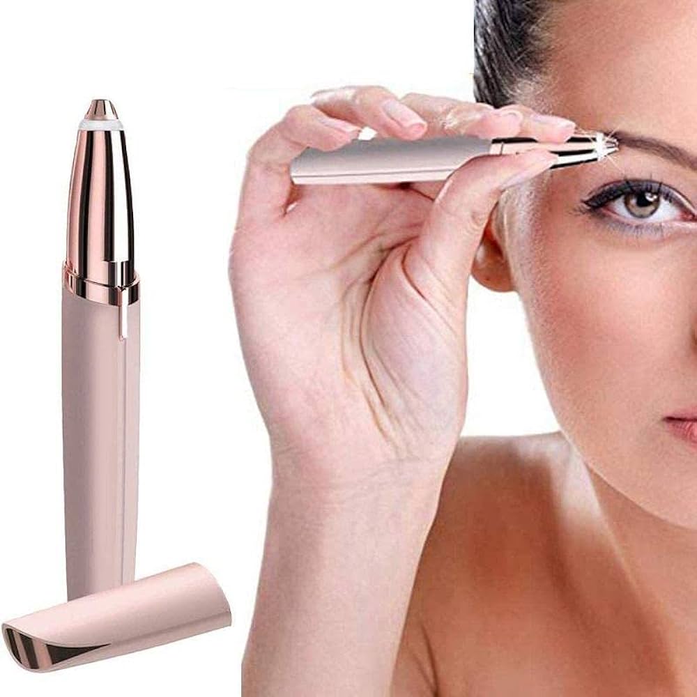 Kit completo para depilar cejas + lápiz para cejas marrón😍✔️